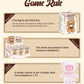 Robotime Rolife Nanci Chocolate Colorful Plush Bear Series Blind Box Handmade Decoration Surprise Box Children's Christmas Gifts