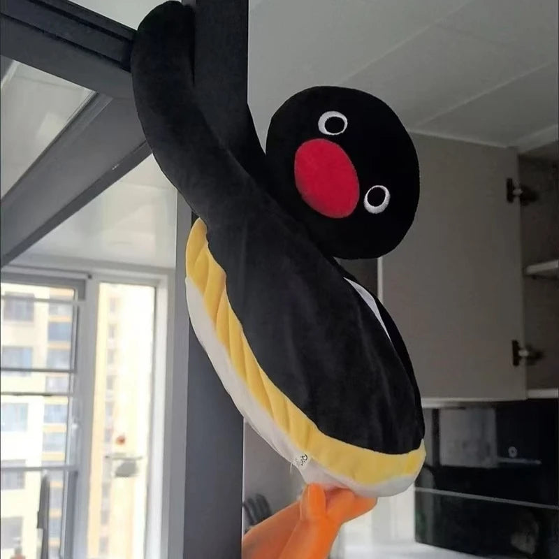 Anime Character Pingu Penguin Hanging Tissue Box Cute Cartoon Tissue Bag Home Bedroom Car Storage Merch Wholesale Surprise Gift