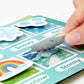 New Montessori Scene Stickers for Children DIY Hand-on Puzzle Reusable Books Cartoon Learning Cognition Toys for Kids Gift