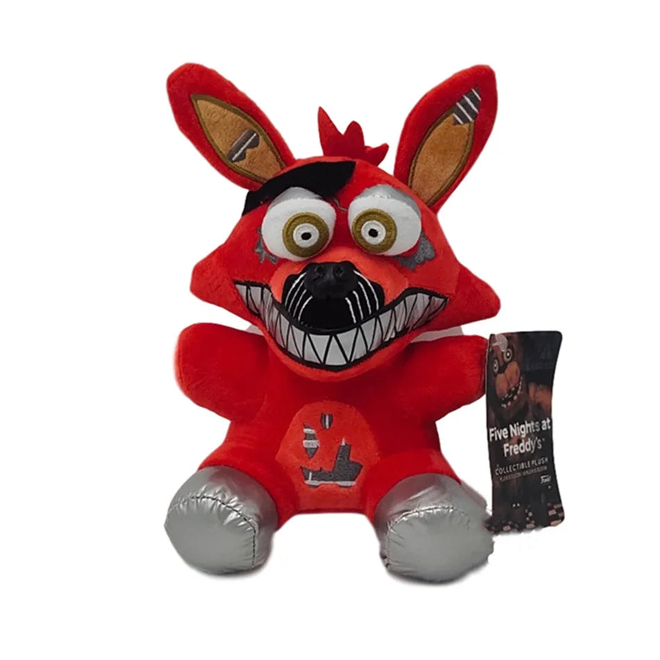 2026 Hot Cartoon Five Night At Freddy Fnaf Cute Plush Toys Game Doll Bonnie Bear Foxy Stuffed Doll Freddy Toys For Children Gift
