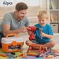 38/41 PCS Pretend Tools Kit Kids Play Repair Tool Set Plastic Construction Toys with Screwdrivers for Toddler Boys Girls Child