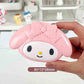 Genuine Sanrio Pill Case Cute Hello Kitty Melody 4 Grids Tablets Organizer Portable Outdoor Travel Home Use Vitamins Storage Box