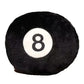 Nice Simulation Billiards 8 Ball Plush Pillow Stuffed Soft Eight Pool Players Home Decor Indoor Sport Creative Gift