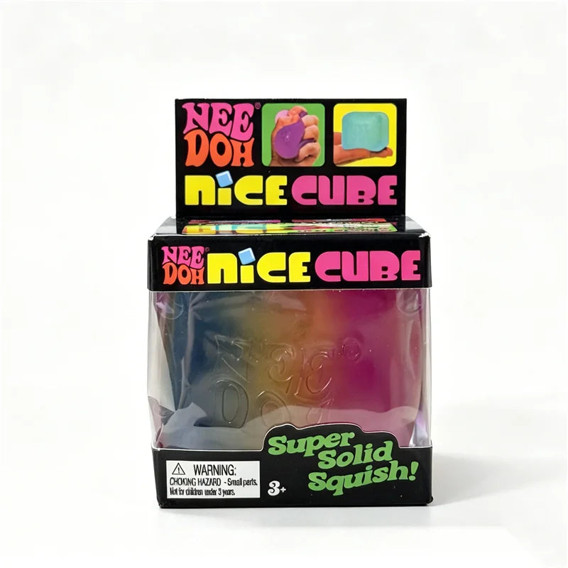 Schylling Needoh Maltose Dream Drop Cube Gumdrop Jellyfish Slow Rising Decompression for Sensory Squeeze Relax Stress Relief Toy