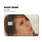 100% New Arrival Conch Money Bow Anime Speend or Save Meme Credit Card Film Debit Card Sticker Skin