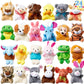JOYFY 24 Pcs Mini Animal Plush 3 Stuffed Animal Bulk for Birthday Party Favors Presents Pinata Fillers Party Supplies