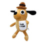 25cm This Is Fine Meme Coffee Dog Plush Toy Soft Stuffed Doll Stuffed Plush Animals Kids Toy Gift for Children Boy Birthday