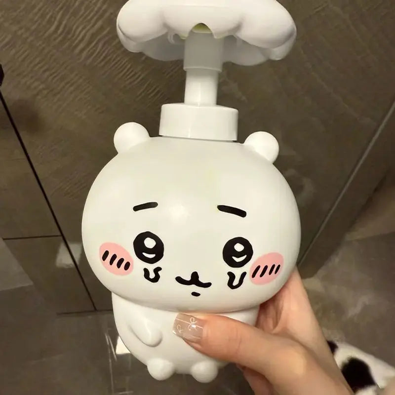 Chiikawa Refillable Bottles Cute Hand Sanitizer Shower Gel Dispenser Empty Containers Portable Travel Bottles Home Bathroom Toys