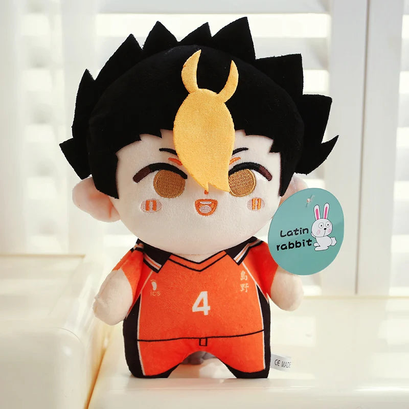 26CM Cute Cartoon Haikyuu Plush Toy Kuroo Tetsurou Oikawa Tooru Kei Tsukishima Tobio Kageyama Volleyball Stuffed Doll Gifts