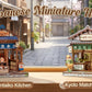 Original CUTEBEE DIY Book Nook Kit Japanese styles 3D Wooden Puzzle Mini Miniature House Bookshelf Decor Craft for Adults DIY