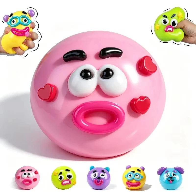 2026 NEW Smushers Squishy, Curiosities Dog Face Swap Squishy Toys, Soft Moldable Cute Slow Rise Squeeze Toy Adult Gifts Fun Toy