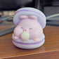Creative Spit Bubble Burger Squishy Toy Cute Macaron Cartoon Stress Relief for Adults Office Vent Prank Desktop Decor Ornaments
