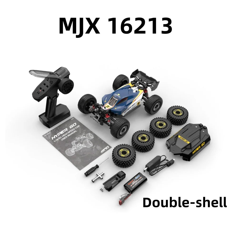 NEW 1/16 MJX 16212 16213 16218 Brushless RC Car 45KM/H High Speed Off Road Buggy 2.4G Remote Control Truck RC Racing Vehicle Toy