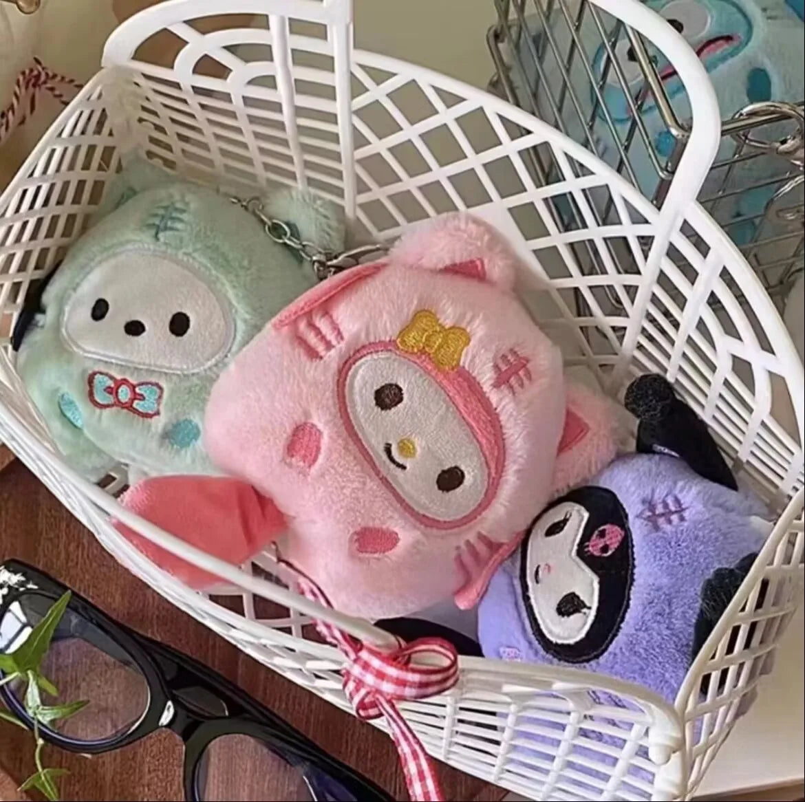 Sanrio Cartoon Merchandise, Keychain, Exquisite Hanging Accessories, Sanrio Series HelloKitty Keychain