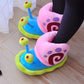 Plush SpongeBob SquarePants Cotton Shoes Snail Bags Heels Cute Home Slippers SpongeBob SquarePants Snail Boots Plush Gift