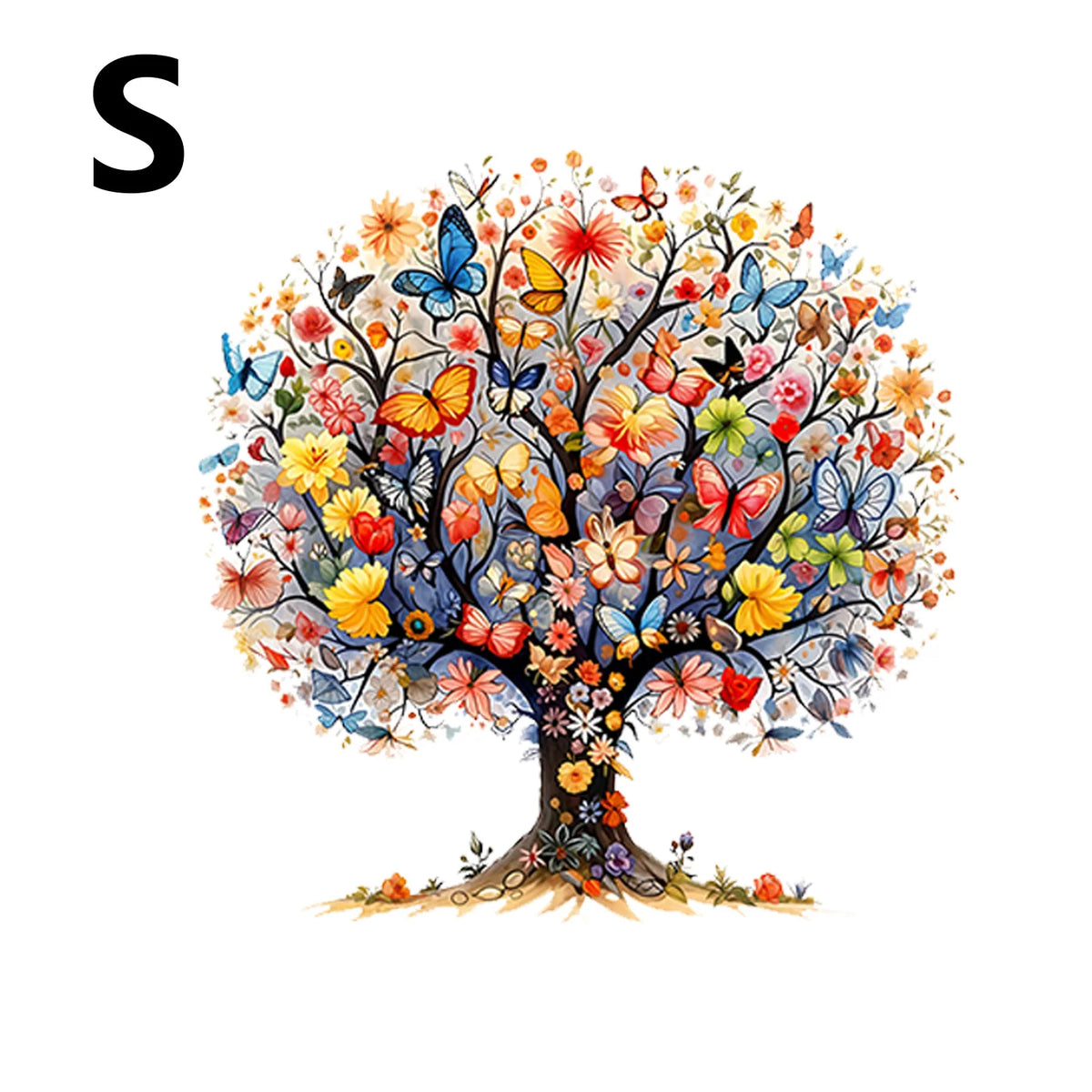 Unique Wooden Tree of Life Puzzles – Irregular Animal-Shaped Jigsaw, Fun Leisure Toy, Perfect Gift for Christmas, Birthdays