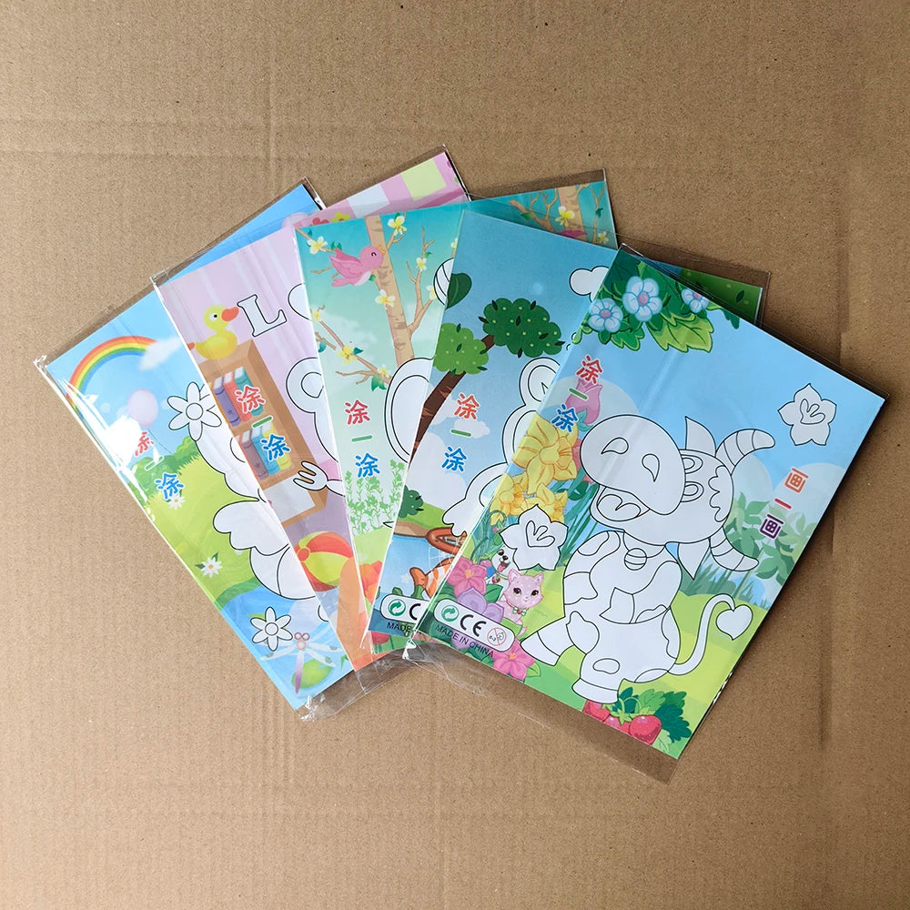 DIY Cartoon Animal 3D Eva Foam Sticker Puzzle 20 Styles Handmade Early Learning Educational Toys for Children Kids Gift