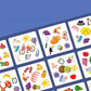 Montessori Toys Bump Card Game Playing Card Game Memory Training Matching Card Game Children Kids Animal Cognitive Education Toy