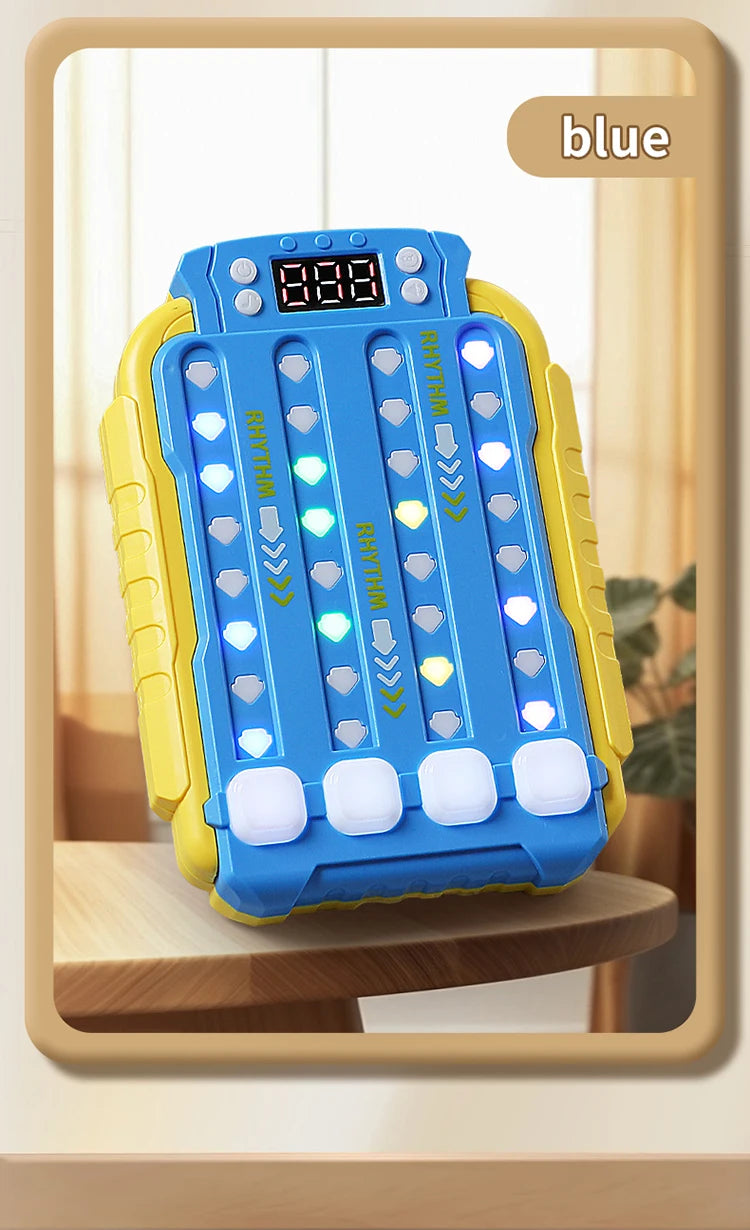Music Rhythm Press Puzzle Toy Decompression Concentration Training Game Safe Fidget Toy for Kids Boys Girls Birthday Gift