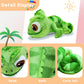 Pascal  Rapunzel Chameleon Plush Toy Soft Stuffed Animals Plush Shoulder Plush Suitable for Parties Perfect Gift for Kids