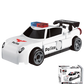 Racing Car Bus Engineering Vehicle Ambulance Pull Back Model Building Blocks Brick Toys Children Boys Birthday Gift Brick