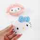 Genuine Sanrio Pill Case Cute Hello Kitty Melody 4 Grids Tablets Organizer Portable Outdoor Travel Home Use Vitamins Storage Box