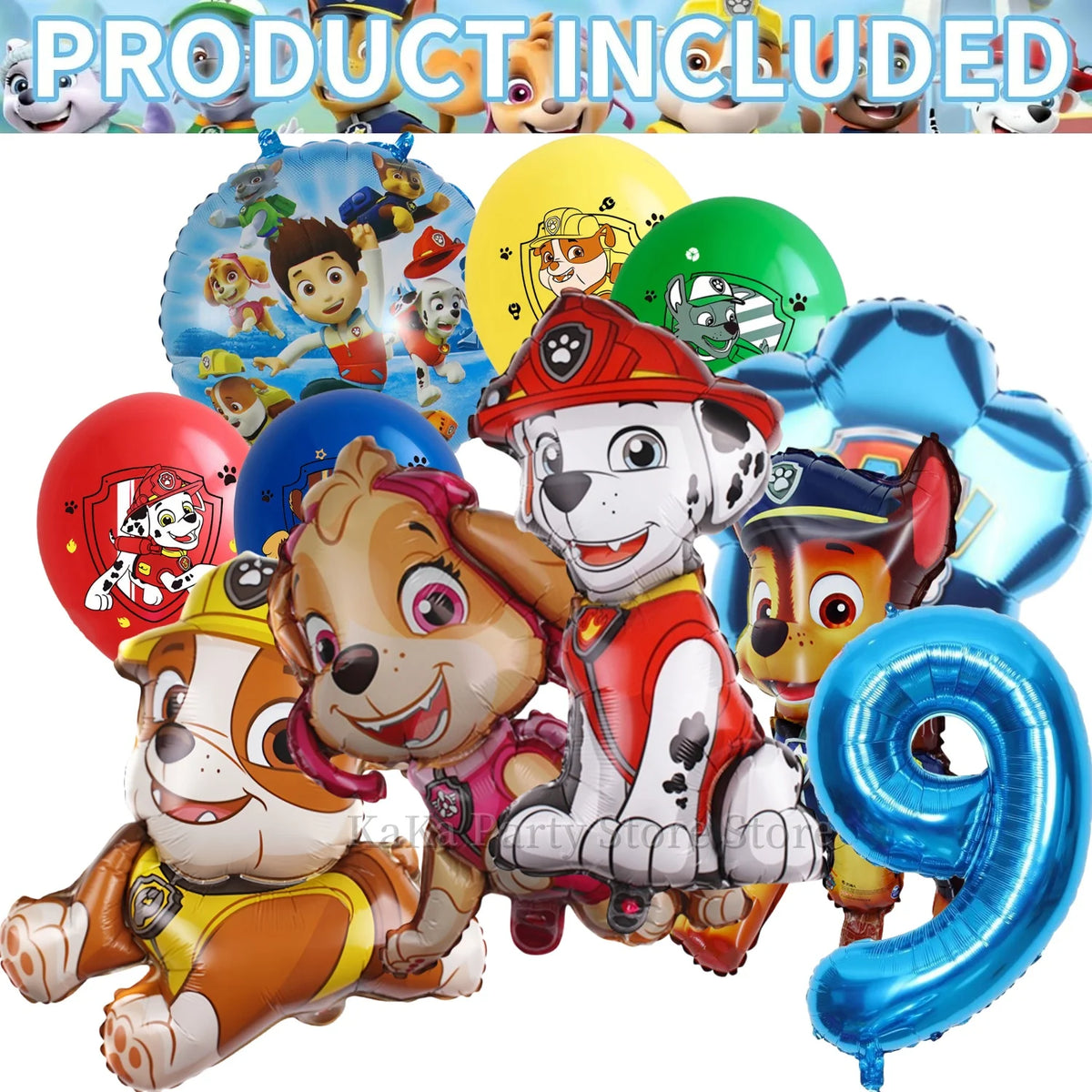 PAW Patrol Birthday Party Decoration Tableware Tablecloth Plates Cup napkin gift bag Balloons PAW Patrol Party Favors Supplies