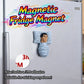 BAKI Retsu Kaio Injured 3D Fridge Magnet, Anime Refrigerator Decoration, 3M Adhesive Collectible Gift