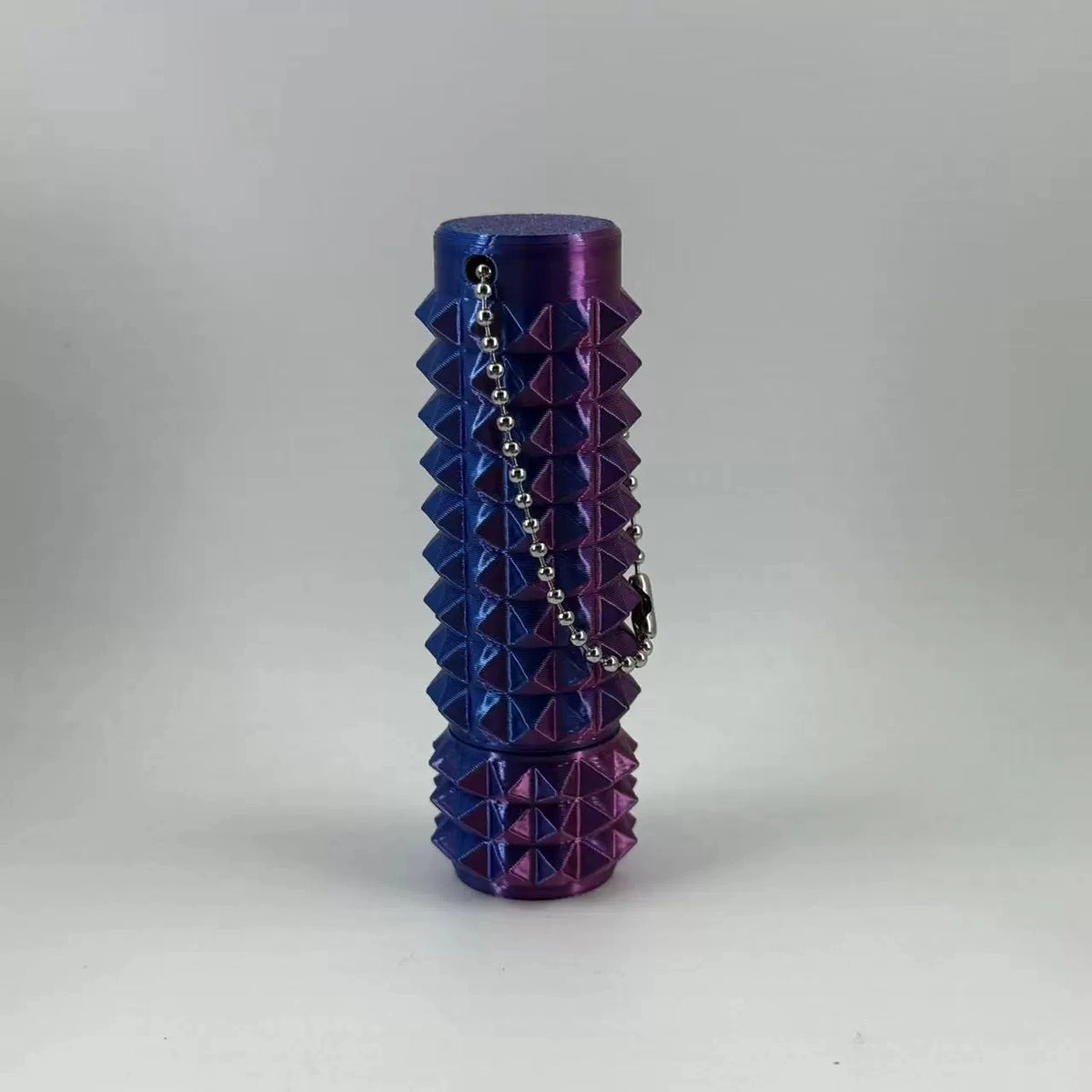 3D Printed Pain Stim Fidget Toy Portable With Keychan Colorful 3d Pain Stimulation Decompression Office Novelty Toy Spike Roller