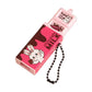 Mini Simulated Milk Chocolate Fidget Toy Bendable Snap Stress Relief Keychain Pendant Creative Gifts
