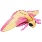 Cute Insect Silkworm Rosy Maple Moth Plush Toys Fidelity Luna Moth Plushie Insect Lifelike Hyalophora Cecropia Kawaii Kids Toys