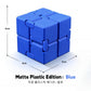 Alloy&Plastic Infinity Cube Fidget Toy Ultra-Durable Sensory Stress Reliever for Adults & Kids Anxiety Relief Gift