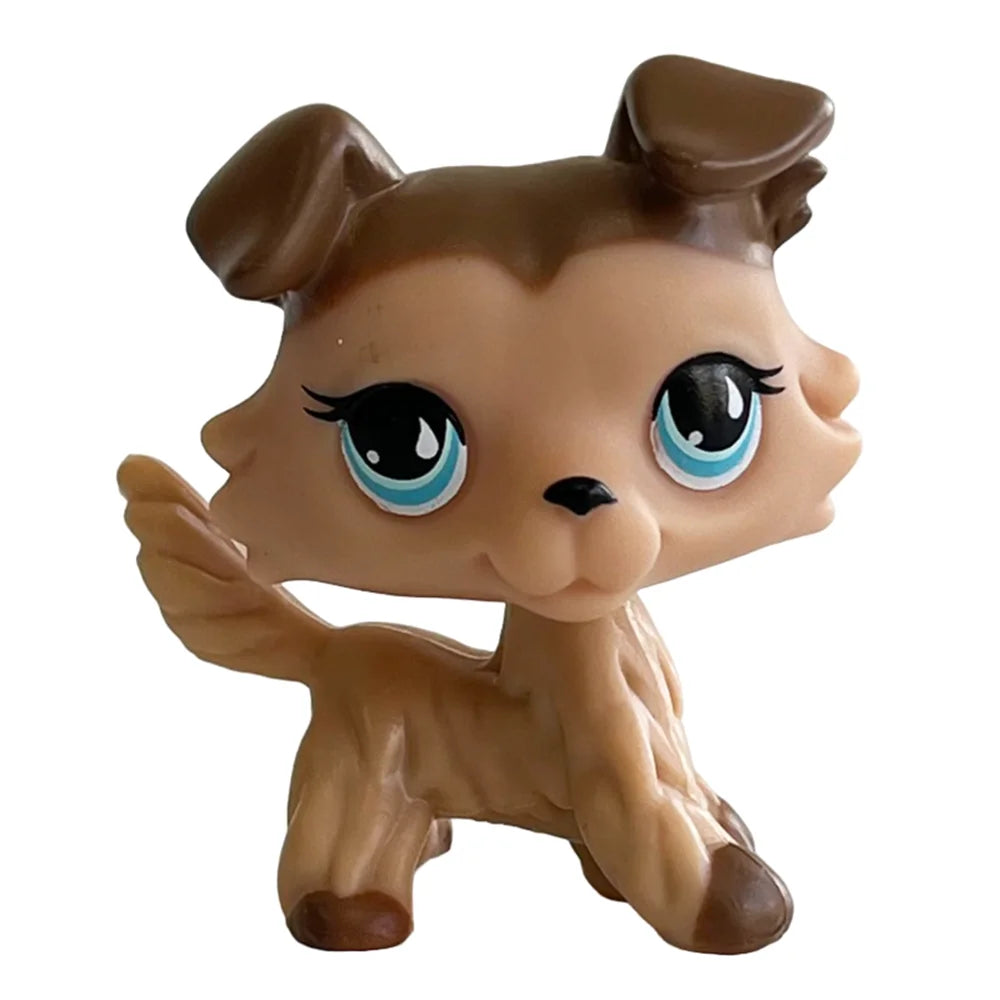 Rare pet toy Stands Short Hair Kitten Dog Dachshund Collie Spaniel Great Dane Original Bobble head toy lps