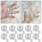 DIY Air Ball Skin Handmade Stress Relief Toy Fruit Paste Malt Sugar Slow Bounce  Super Large 9cm
