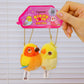 Genuine Licensed Love Parrot Creative Pendant Magnetic Pendant Plush Keychain Couple Style Girls' Backpack Decoration Love Gift