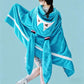 Hatsune Miku Anime Merchandise Fashionable and Personalized Cloak Cape for Men and Women Soft and Comfortable Flannel Warm Shawl