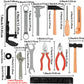 Kids Toys Simulation Repair Tools Set for Boy Safe Plastic Children Maintenance Tools Screwdriver Hammer Tongs Pretend Play Toy