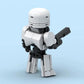 MOC Building Blocks Mechanical Police Officer, Children's Assembly Toy, Robot Model Decoration Item, Boy's Birthday Gift