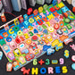 Montessori Wooden Toys Kids Busy Board Animal Math Fishing Numbers Matching Digital Shape Educational Toys For Children Gifts