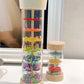 Baby Wooden Rain Sound Pipe Simulation Rain Sound Wooden Toy Gift Hourglass Fun Music Shaker Early Education Enlightenment Toy