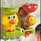 Baby Bath Toy Wall Sunction Cup Track Water Games Children Bathroom Monkey Caterpilla Bath Shower Toy for Kids Birthday Gifts