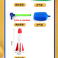 Kids Rocket Launcher Step Pump Power Air Pressed Stomp Outdoor Family Games Skyrocket Birthday Gifts Sports Toys For Children