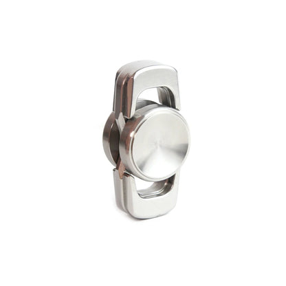 Stainless Steel Two-Blade Finger Spinner EDC Metal Stress Relief Toy Office Stress Relief Toys For Adult Gift