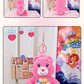 Care Bears Plush Toy Kawaii Squeak Sound Keychain 15cm Pendant Cute Cartoon Keychain Bag Luggage Decor Holiday Birthday Gift