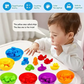 Rainbow Counting Animal Traffic Car Early Education Toy Animal Cognition Math Teaching Assisted Kindergarten Games