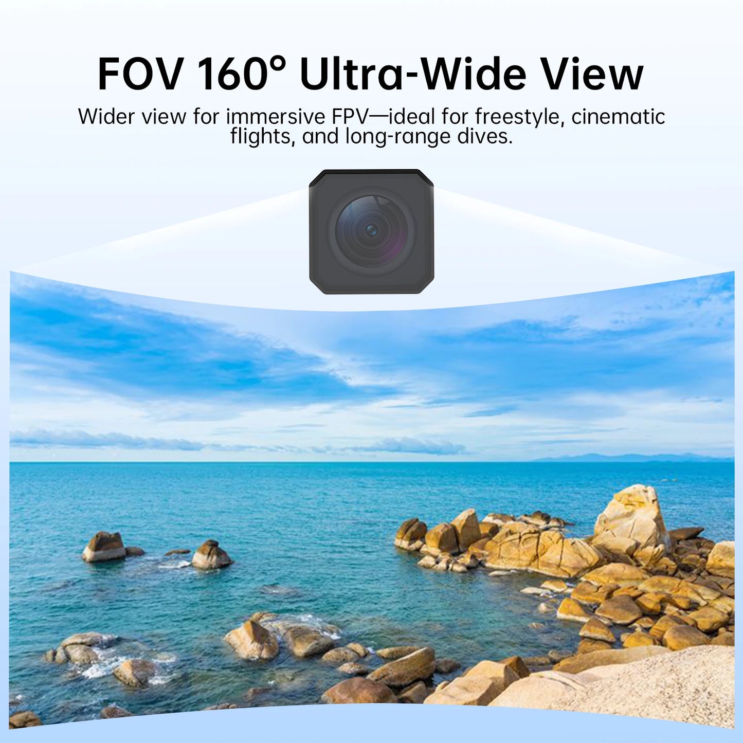 （US in stock）Caddxfpv Walksnail Avatar Moonlight kit 4k/60FPS Built-in EIS Gyroflow FOV 160° For Drone