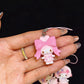 New Product In Stock Anime My Melody Ballet Rabbit Pendant Blind Box Cute Bag Hanging Gift For Fans' Holiday Surprise