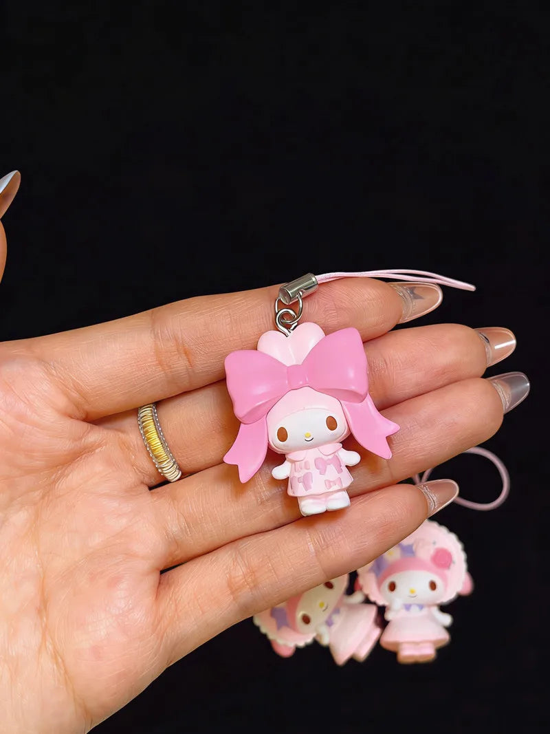 New Product In Stock Anime My Melody Ballet Rabbit Pendant Blind Box Cute Bag Hanging Gift For Fans' Holiday Surprise