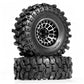 RED SPIDER 4Pcs 1.3 Inch RC Complete Wheels Set Metal Beadlock Wheel Rims + Deep Tread Rubber Tires With Foam OD 68.8mm For 1/18 Traxxas TRX4M Axial SCX24 FCX24 Micro RC Crawler Buggy Off Road DIY Modification Parts