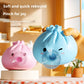 NEW Giant Squishies Dumpling Bun Toy, Slow Rising Glitter Dumpling Stress Ball, Stress Relief Fidget Toy for Home Office Travel